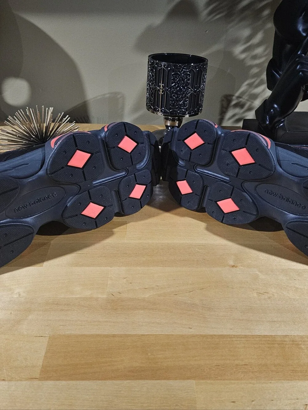Size 13 - New Balance 9060 Black Washed Burgundy